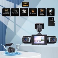 Four-camera HD Night Vision Reverse Imaging