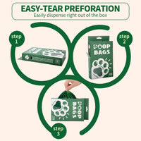 Handle Dog Waste Bag EPI Vest Poop Picking Bags Degradable Cat Litter Bag