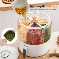 Rice Storage Container Grain Cereal Bin & Pet Food Storage Bucket | Everyday Home Deal