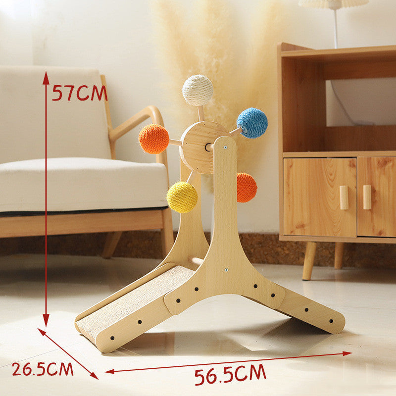 Solid Wood Cat Scratcher - Best Pet Deal | Everyday Home Deal