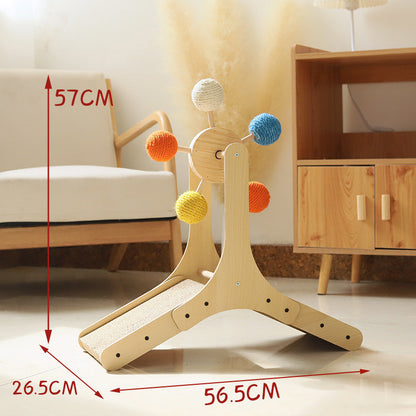 Solid Wood Cat Scratcher - Best Pet Deal | Everyday Home Deal