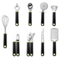 Stainless Steel Kitchen Utensils with Plastic Handles | Cooking Tools | Everyday Home Deal
