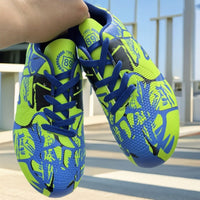 36-45 Football Shoes Sneakers Men Women,Low Top Spike Cleats Football Boots Youth Kids,Soccer Athletics Training Shoes Boys Girls,Unisex