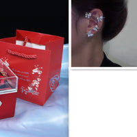 Rotating Soap Flower Rose Gift Box Creative Rotating Rose Jewelry Packaging Box Valentine's Day Gift For Women | Everyday Home Deal