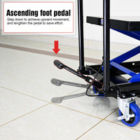 Hydraulic Lift Truck Used For Material Handling And Transportation