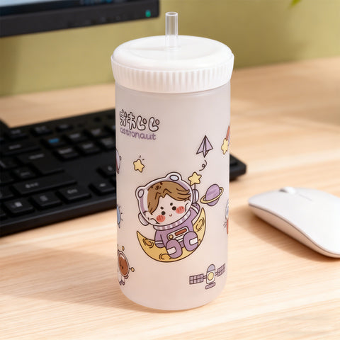 Cartoon Straw Bottle - Best Premium Deal | Everyday Home Deal