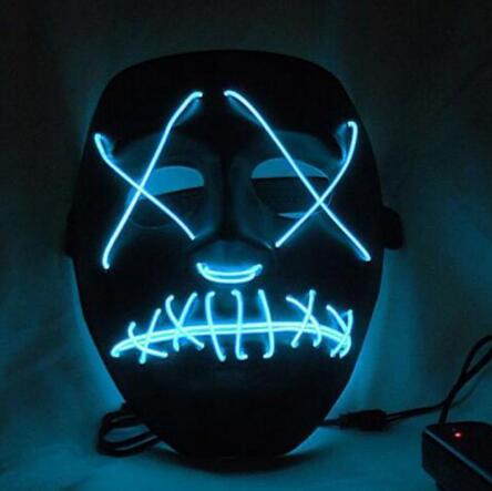 Halloween Led Glowing Full Face Mask | Everyday Home Deal