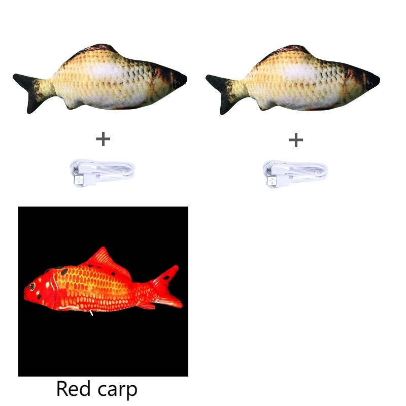 Without Cat Nip Version - Electric Jumping Fish Simulation Electric Fish Toy | Everyday Home Deal