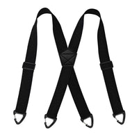 Plastic Buckle 4-hook Britishstyle Unisex X strap Suspenders 4 Cm WideVintage Elastic Braces