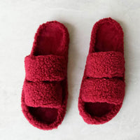 Silent Minimalist Cotton Slippers For Men And WomenWith A Soft