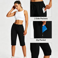 Multi-Pocket Lightweight Quick-Drying Cropped Sports Shorts