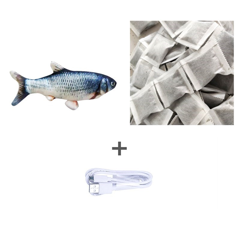 Without Cat Nip Version - Electric Jumping Fish Simulation Electric Fish Toy | Everyday Home Deal