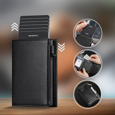 Leather Card Holder - Best Premium Clothing Deal | Everyday Home Deal