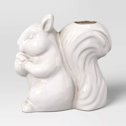Ceramic Squirrel Taper Candle Holder - Room Essentials™