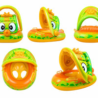 6-36 Months Swimming Ring Baby With Swimming Aid,Baby With Adjustable Safety SeatInflatable,Baby FloatToddler Pool Swimming Ring,L