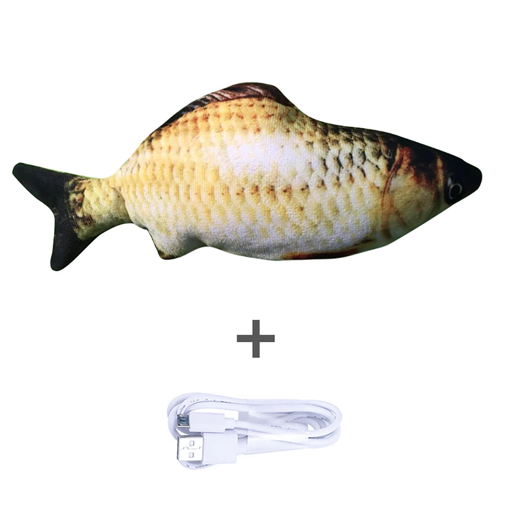 Without Cat Nip Version - Electric Jumping Fish Simulation Electric Fish Toy | Everyday Home Deal