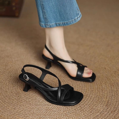 Summer New Chunky-Heel Women's Sandals - Premium Apparel Deal | Everyday Home Deal