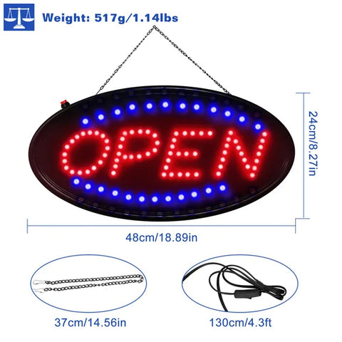 LED Open Sign - Best Premium Lighting Deal | Everyday Home Deal
