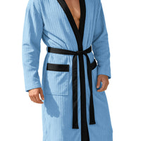 Men's Long Jacquard Soft Solid-Colored Belt