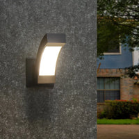 Inowel Wall Lights Outdoor Wall Sconce Modern LED Patio Porch Lights Aluminum Exterior Light Fixture Waterproof IP54 For Hallway House Back Yard Garage 12557