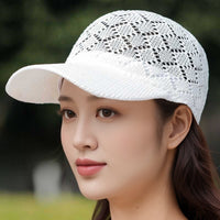 Lightweight Hollowed-out Breathable Versatile Cap