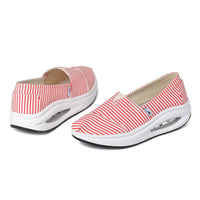 Summer Shallow Mouth Casual Slope Heel Mom Shoes