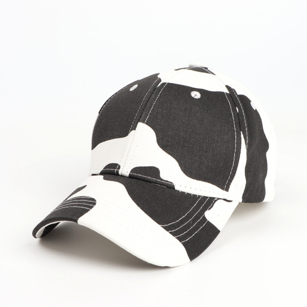 Cow Pattern Peaked Cap - Best Premium Clothing Deal | Everyday Home Deal