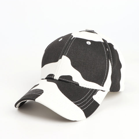 Cow Pattern Peaked Cap - Best Premium Clothing Deal | Everyday Home Deal