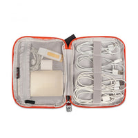 Compatible with Apple, BUBM Travel Universal Cable Organizer Electronics Accessories Cases Gadget Bag For USB, Phone, Charger and Cable, Fit for ipad