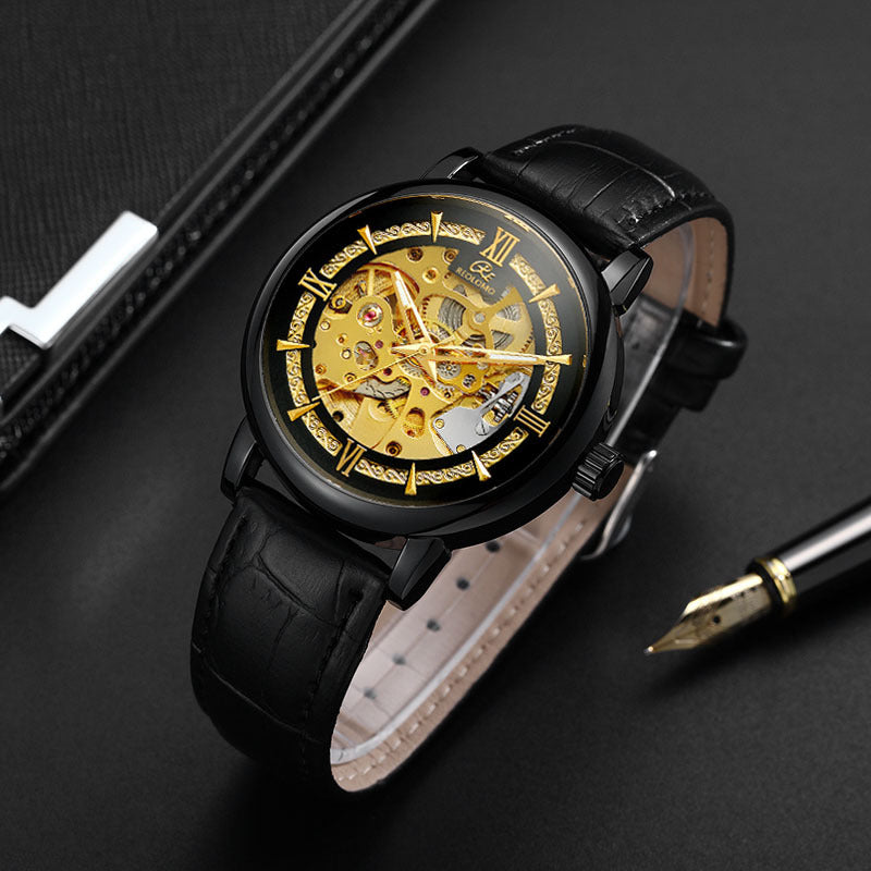 Hollow Mechanical Watch - Best Clothing Deal | Everyday Home Deal
