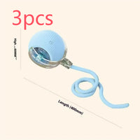 Electric Cat Toy Automatic Cat Ball Self-entertainment Rolling Ball