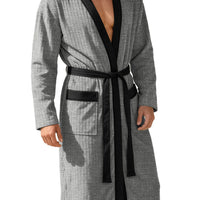 Men's Long Jacquard Soft Solid-Colored Belt