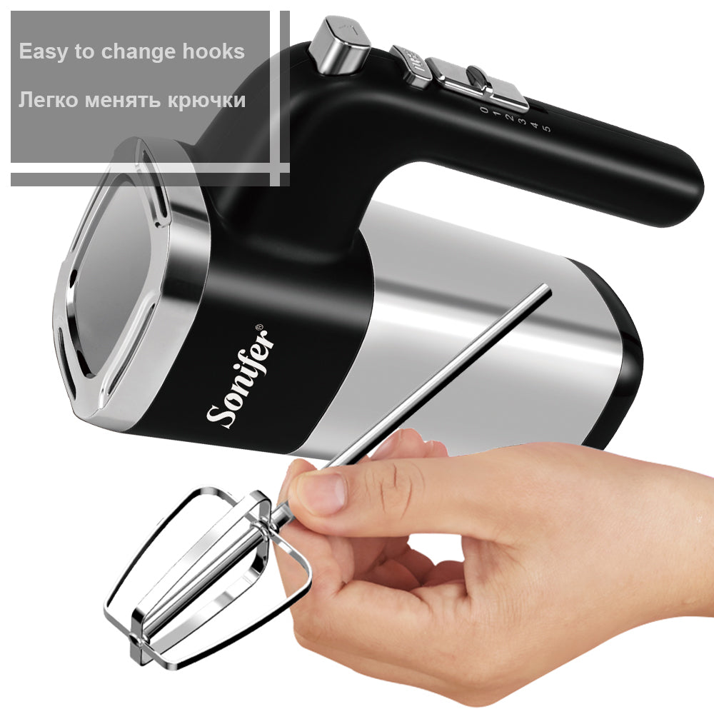500W Electric Hand Mixer 5-Speed | Egg Beater & Dough Mixer | Everyday Home Deal