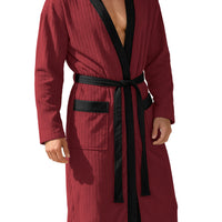 Men's Long Jacquard Soft Solid-Colored Belt