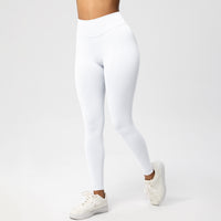 Solid-color Three-panel Waist-pleated Butt-lifting Low-rise Skinny Pants
