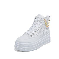 Denim Fashion Womens Casual Chain-Strap Shoes