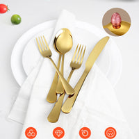 100-Piece Stainless Steel Silverware Set for 20 | Flatware Cutlery | Everyday Home Deal