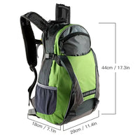 LED Cycling Backpack With Turn Signal Lights, Featuring Wireless Remote Control Smart LED Lights, USB Rechargeable For Extended Use, Multiple Compartments, And Ergonomically Designed Shoulder Straps