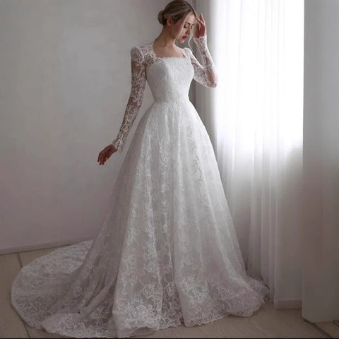 Embroidered Wedding Dress - Best Premium Deal | Everyday Home Deal