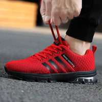 Unisex Breathable Fly-Woven Mesh Couple Sports Jogging Sneakers — Premium Footwear Deal | Everyday Home Deal