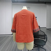 European And American Womens Casual Loose-fitting Top