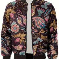 Mens Stylish Trendy Jacket With A Stand-up Collar
