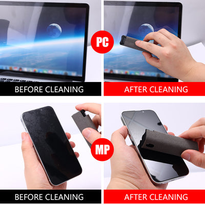 Portable Screen Cleaner with Storage Case for Mobile, Laptop & Computer Displays
