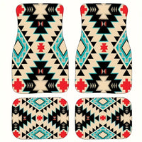 Vintage Bohemian Style Car Floor Mat Carpet