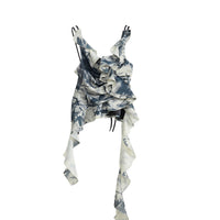 Printed Ruffled Square Collar Top - Best Apparel Deal | Everyday Home Deal