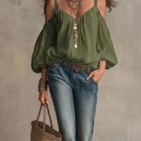 Off-shoulder Blouse - Best Premium Top Deal | Everyday Home Deal