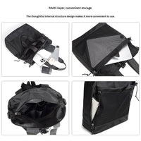 Mens Casual Single-shoulder Utility Crossbody Bag