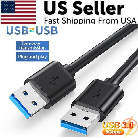 USB 3.0 A Male Cable - Best Home Deal | Everyday Home Deal