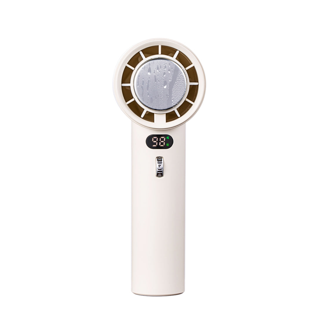 Portable Handheld Turbo Fan Cooling Semiconductor Refrigeration 3000mAh Battery Wind Speeds Adjustable Mini Personal Fan | Everyday Home Deal
