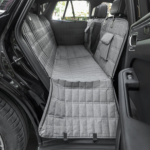 New Vehicle-mounted Pet Mat Water And Dirt Resistant Rear Universal